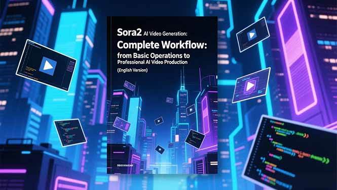 （16758期）Sora2 AI视频生成的系统教程（英文版）：从基础操作到专业级AI视频制作的完整工作流-兴雨资源