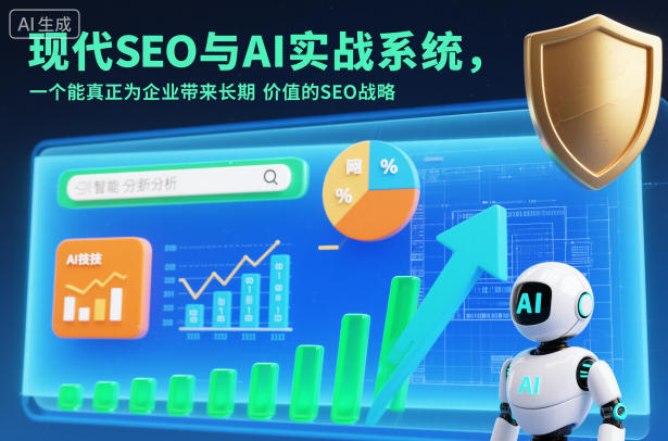 现代SEO与AI实战系统，一个能真正为企业带来长期价值的SEO战略（英语+中文字幕）-兴雨资源